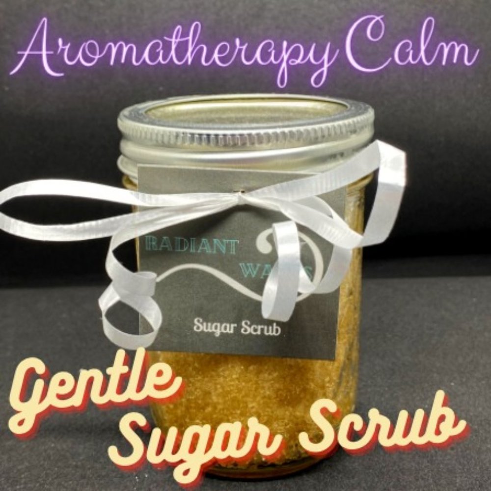 Aromatherapy Calm gentle sugar scrub 8oz